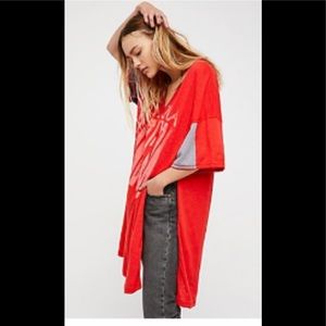 Free people we the free graphic city slicker tunic